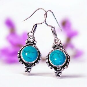 Small Turquoise Earrings